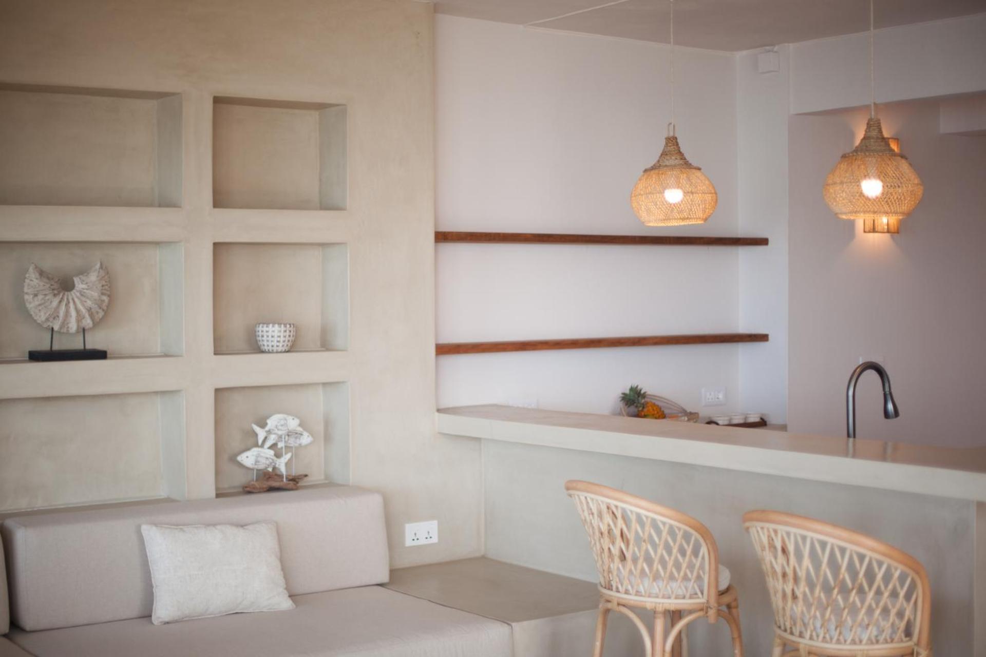 Chantauvent Guest House Blue Bay Bagian luar foto